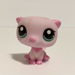Littlest Pet Shop Pink Sea Otter #2039 Authentic LPS Figure Animal Toy